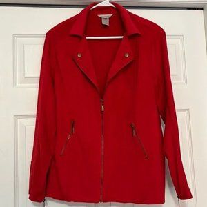 Multiples Red Jacket Size XL